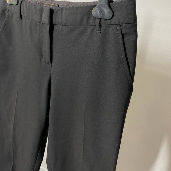 BCBG Maxazria Cropped 7/8 Black Pants - Size 0 - Picture 3 of 6
